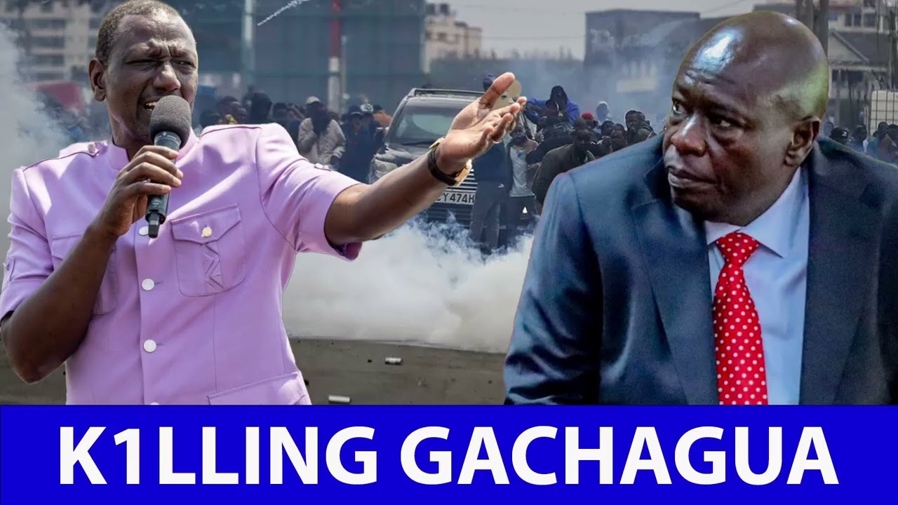 BREAKING: Gachagua speaks after Assass1nation attempt 