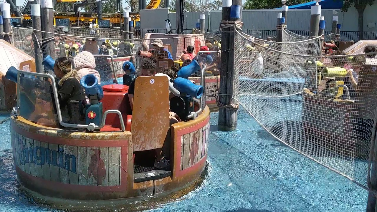 The Penguin ride at Six Flags Discovery Kingdom, CA