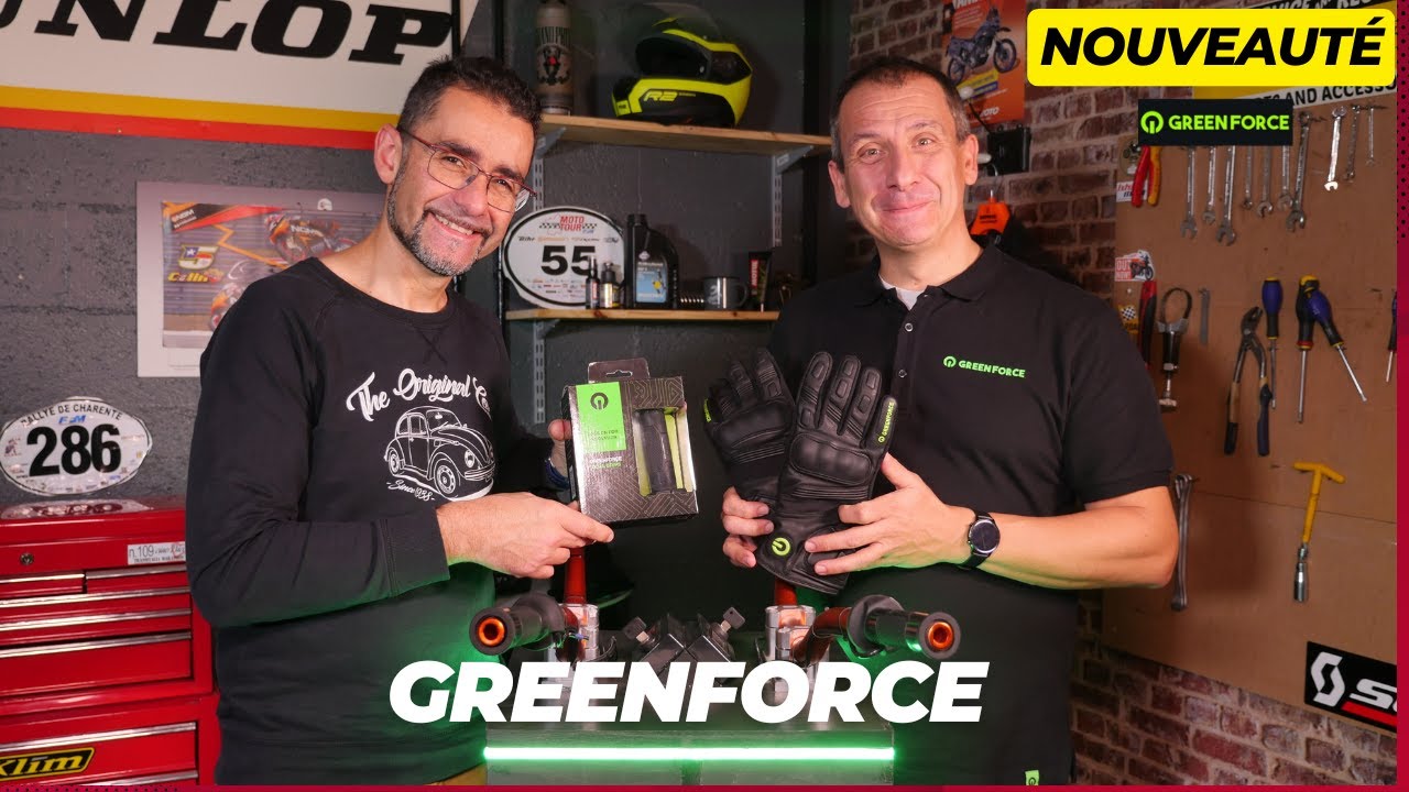 Innovation : les gants / poignées chauffantes GREENFORCE HYBRID