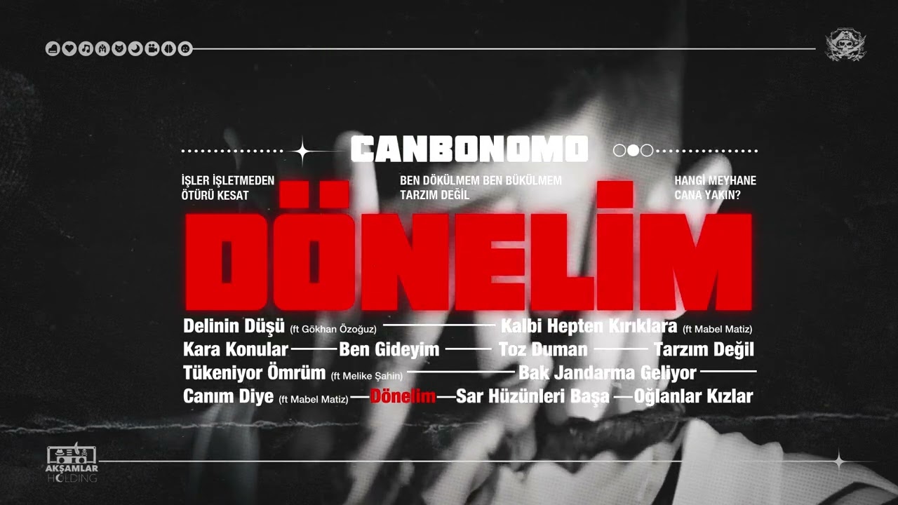 Can Bonomo - Dönelim (Official Audio) #KaraKonular