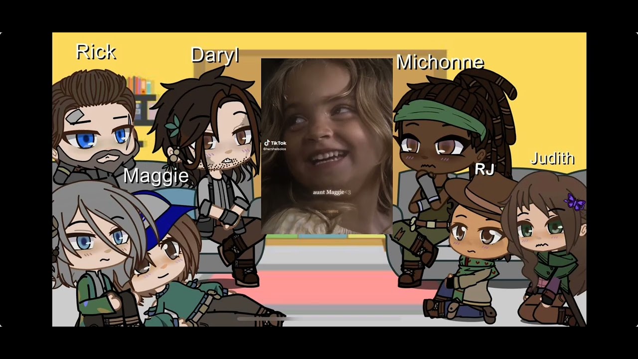 Twd reacts to Judith Grimes || The walking dead || watch in x2