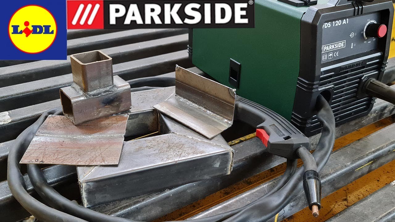 Soldador de alambre tubular sin gas FLUX del LIDL PARKSIDE