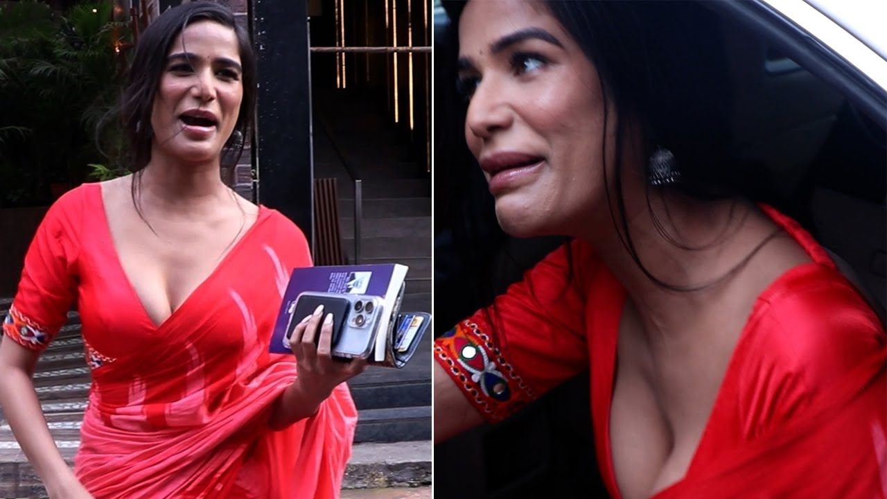 Poonam Pandey Spotted At Prithvi Caf&eacute; In Juhu 🫣 | MS shorts