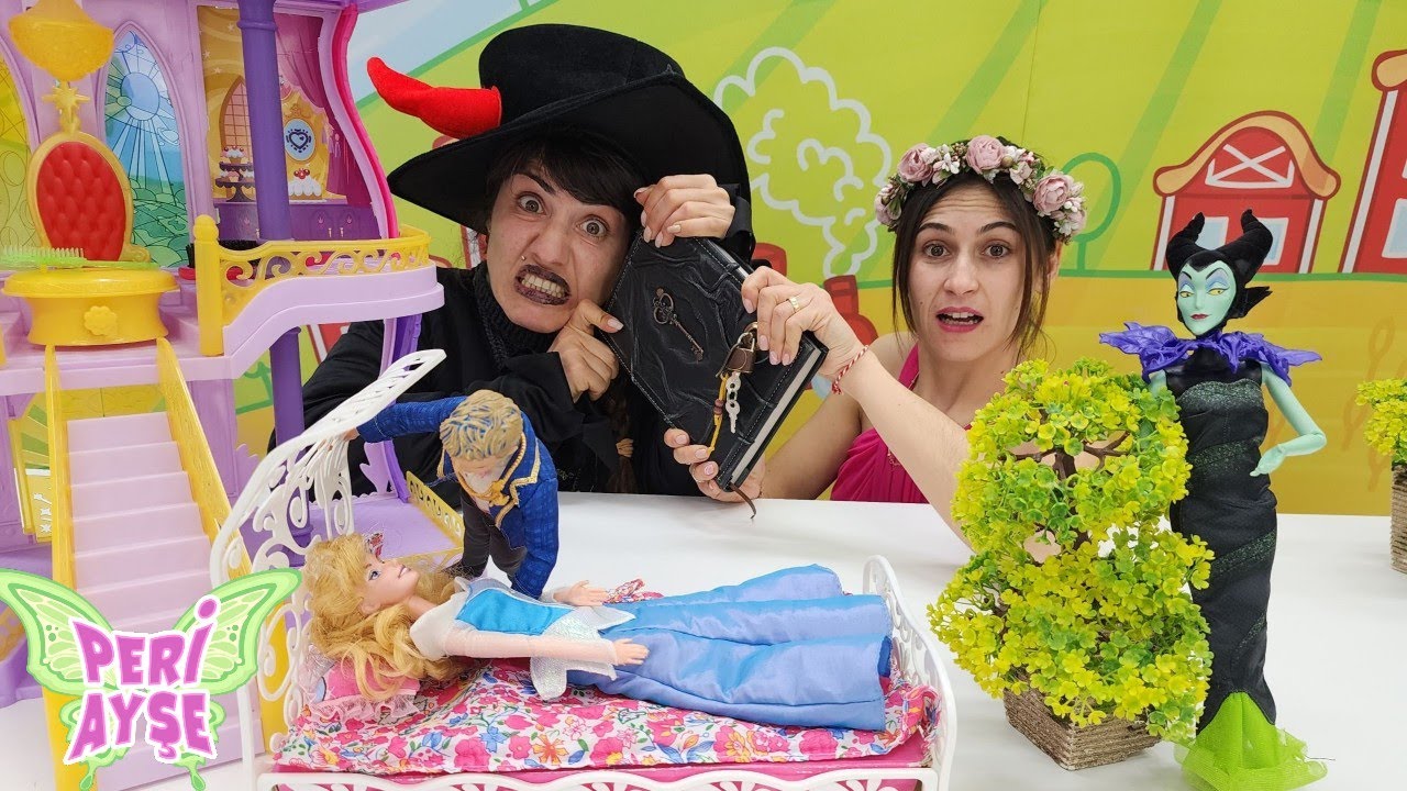 Peri Ayşe ile çocuk videoları! Сadı Ümit Büyü kitabını kaçırırken masalları değiştiriyor