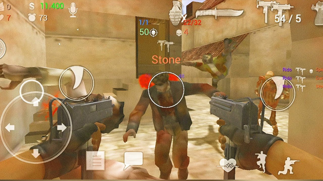 1 VS 32 Hard Mode || Special forces group 2 Zombie mode || Spaniard2 Map (GAMEPLAY)