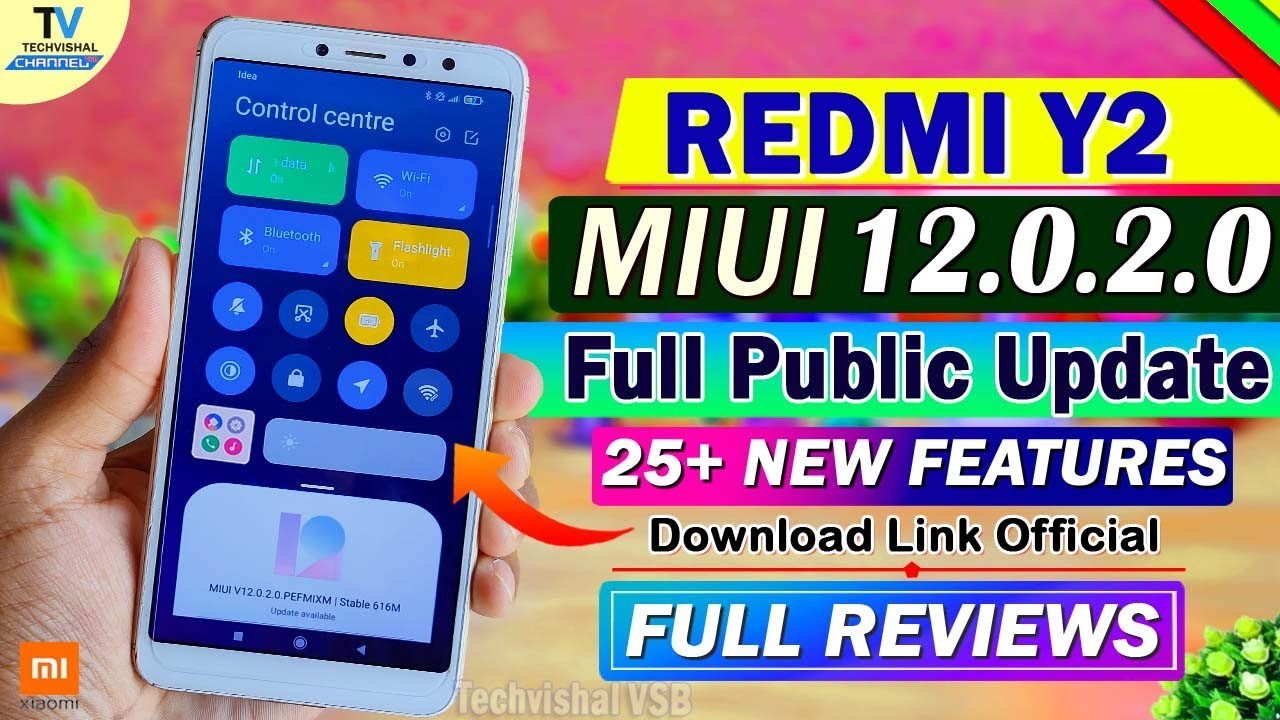 MIUI 12.0.2.0 New Stable Update Redmi Y2 Full Review | 25+ New Features | Redmi Y2 MIUI 12 Update