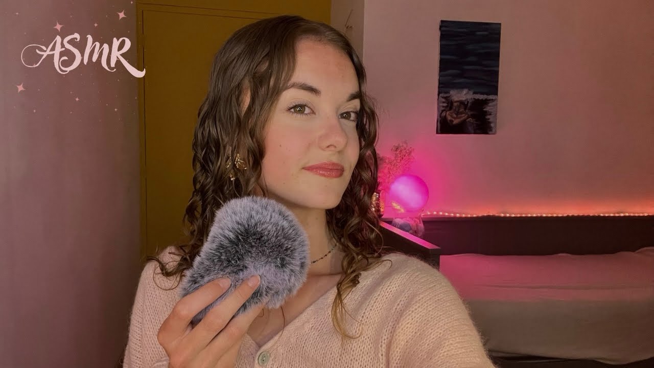 ASMR - Fluffy mic | Soft Sounds & Minimal Talking (FR)