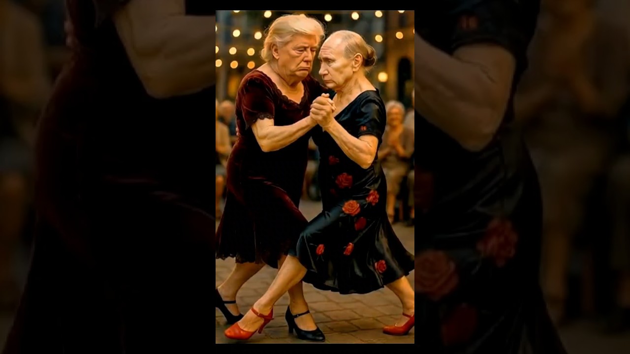 Trump & Putin Dance Parody|Funny #shorta #trump #putin #funny #memes #comedy #ai#politicalsatire