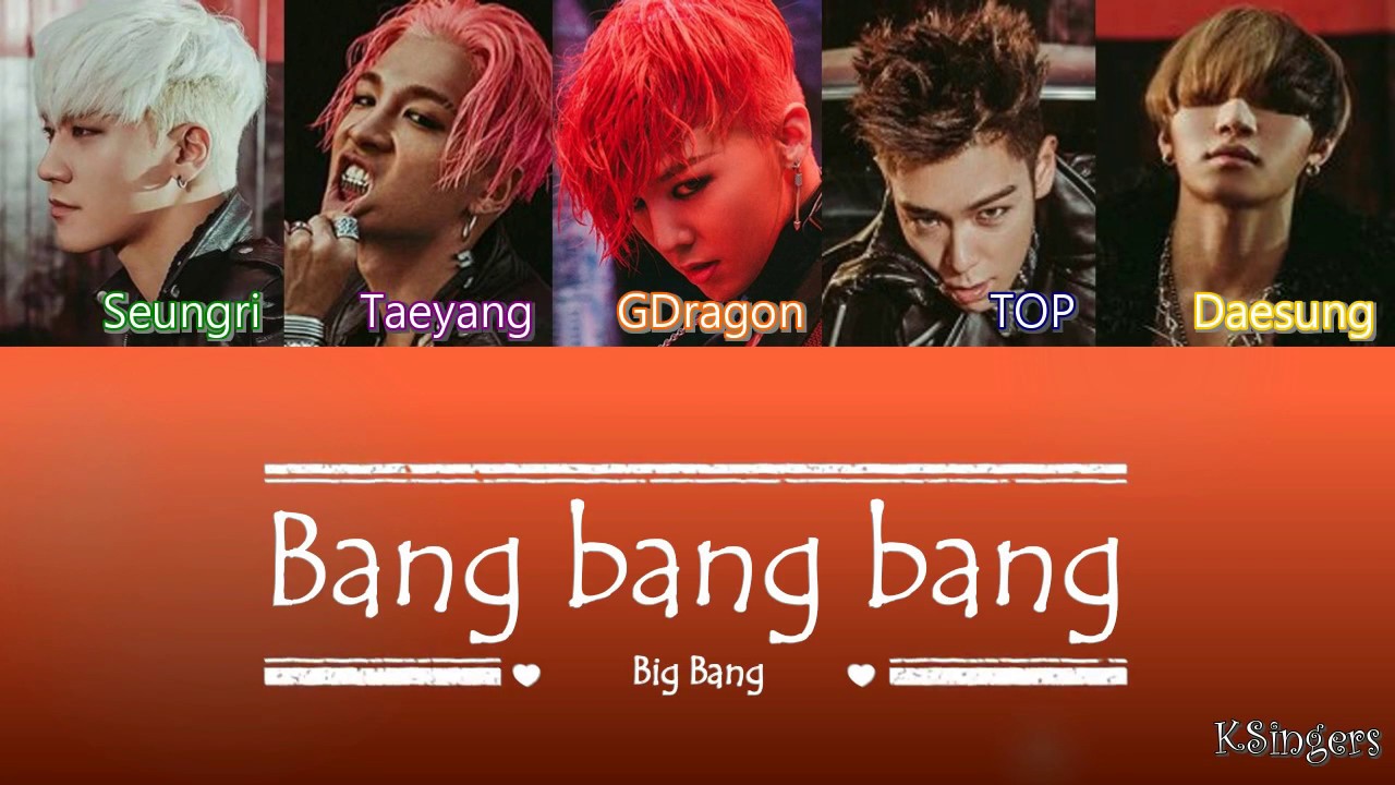 Big Bang - Bang Bang Bang (뱅뱅뱅) | Sub (Han - Rom - Español) Color Coded Letra