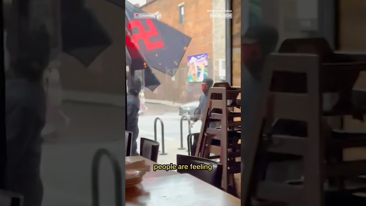 Residents call for action after neo-Nazi group marches through city ￼