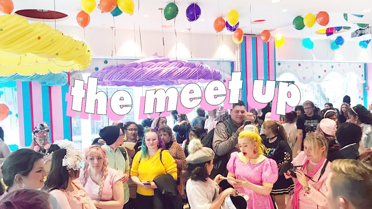 MY FIRST MEET UP 🎉💖✨ Confetti Party in New York City
