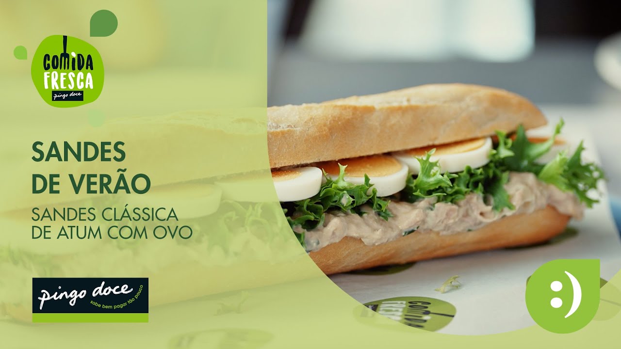 Comida Fresca | Sandes Cl&aacute;ssica de Atum com Ovo  | Pingo Doce