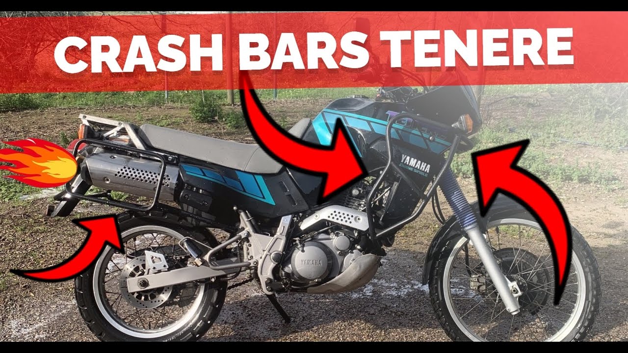 Como montei as crash bars e suportes de malas na TÉNÉRÉ