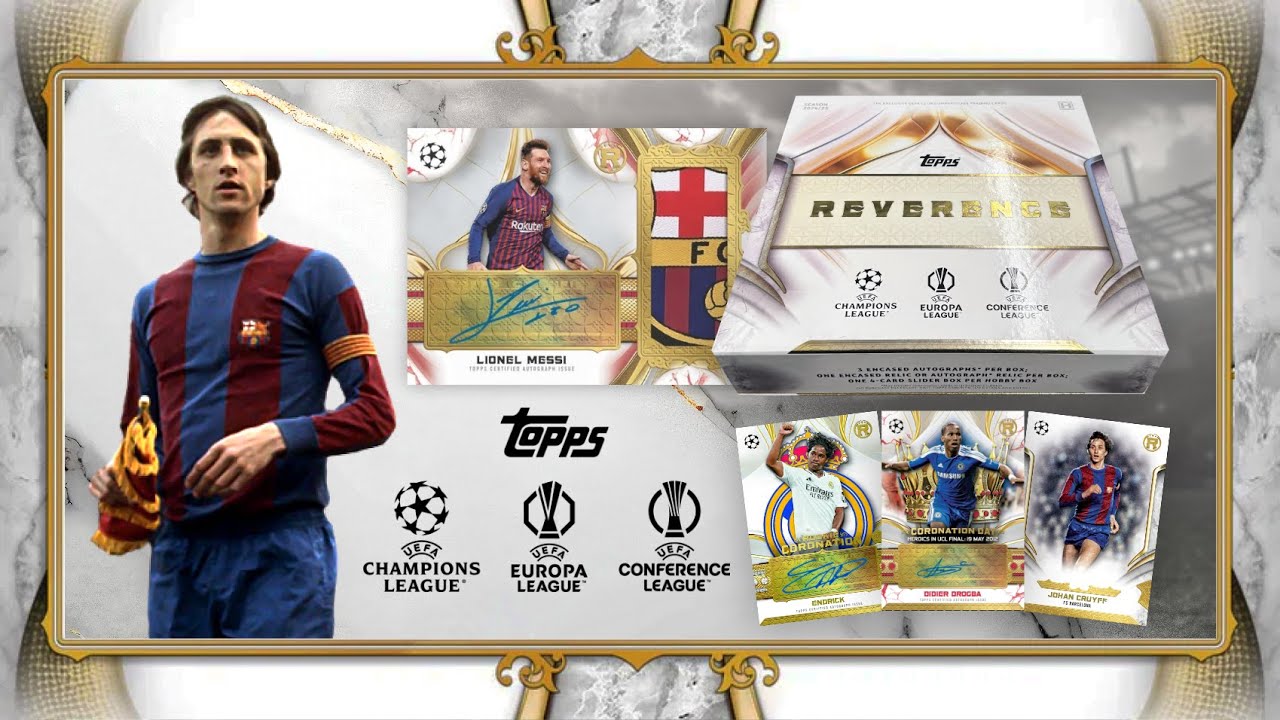 OPENING THE NEW TOPPS REVERENCE UCC SOCCER 24/25! 😏
