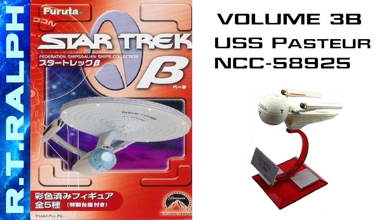 Обзор модели Furuta Star Trek. Серия 3b.4 — USS Pasteur NCC-58925