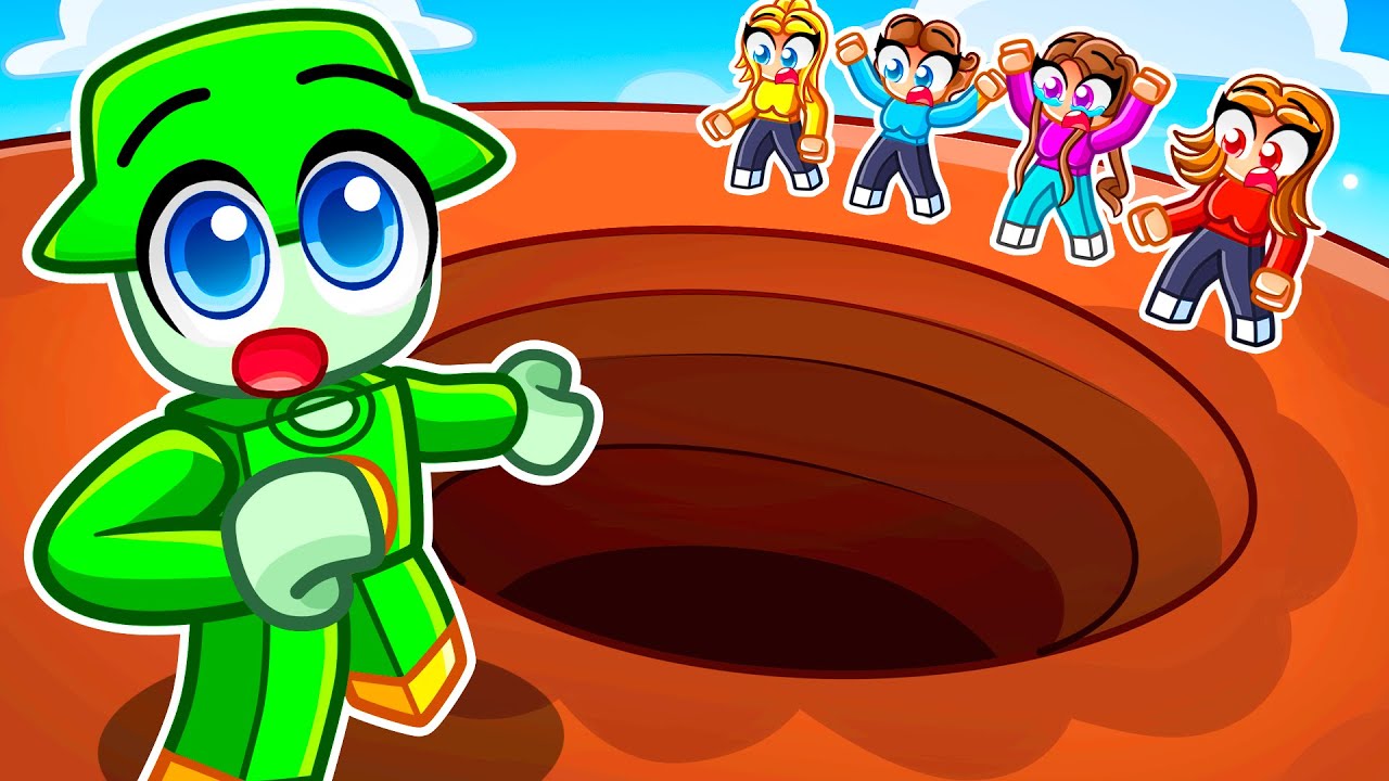 GEMI descend dans le TROU LE PLUS PROFOND sur Roblox !