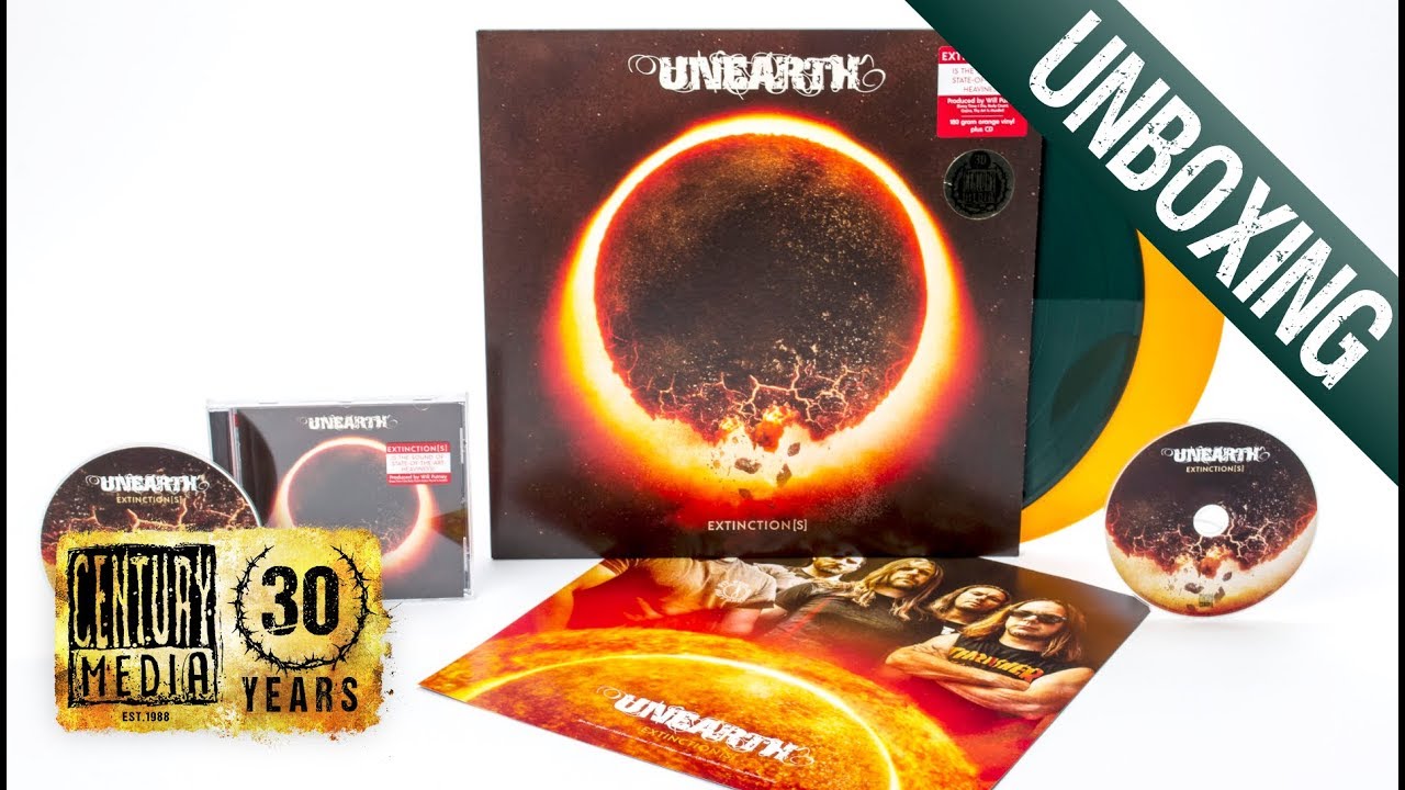 UNEARTH - Extinction(s) (Unboxing)