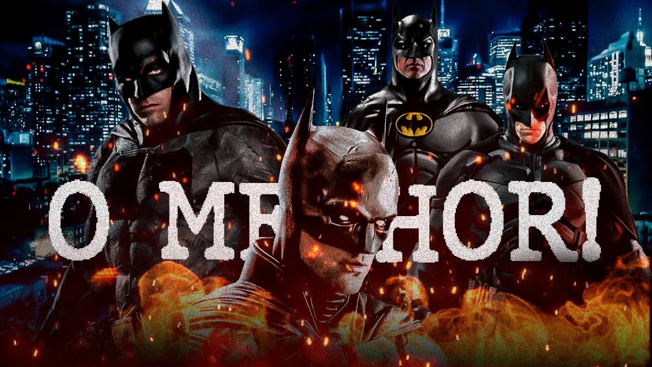 Ben affleck, Robert Pattinson ou Christian Bale? QUAL DELES É O MELHOR BATMAN?