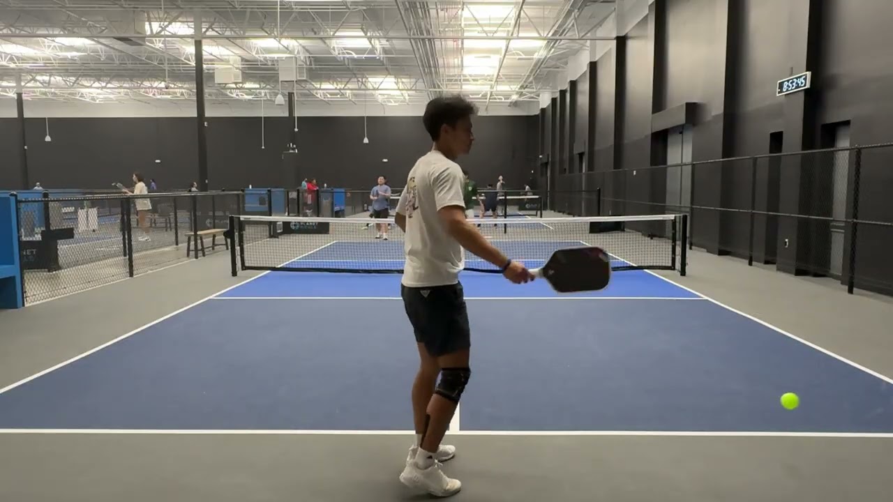 Aggro lefty side part 2 (4.5+ Pickleball)