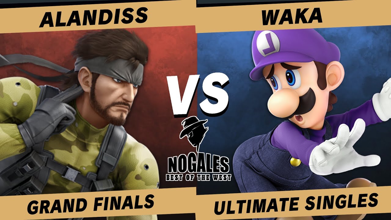 Best Of The West GRAND FINALS - AlanDiss (Snake) Vs. Waka (Luigi) Smash Ultimate