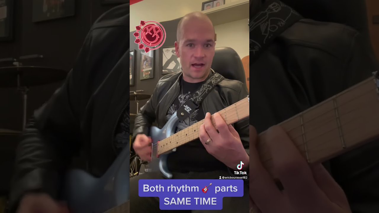 How To Play blink-182’s “Edging” Verse 🎸 Parts Together Same Time