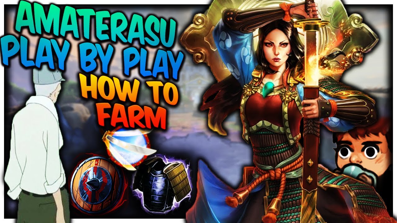 HOW TO FARM YOUR LANE WITH AMATERASU [Play-by-Play]