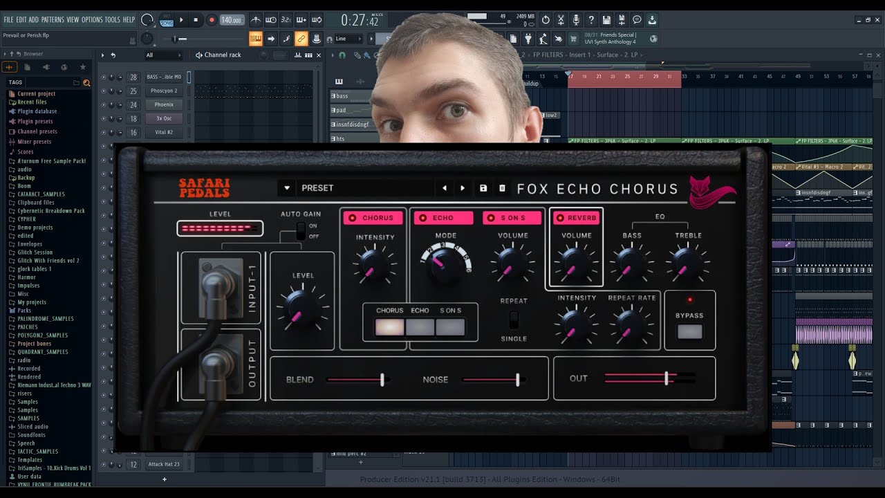 Safari Pedals Fox Echo Chorus first look