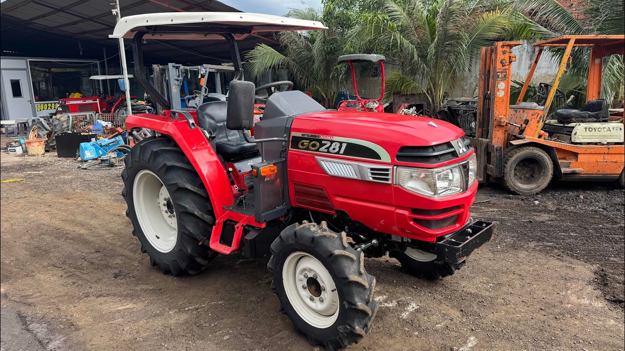Siêu Phẩm Máy Cày ASUMA MITSUBISHI GO-281 Đẹp Gần Như Mới