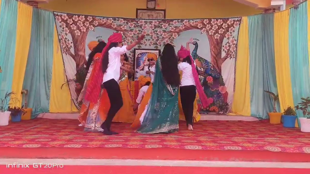 Tejal Super Duper Latest Rajasthani Dance Video 2025 // Sunrise School Farewell Party 2024-25