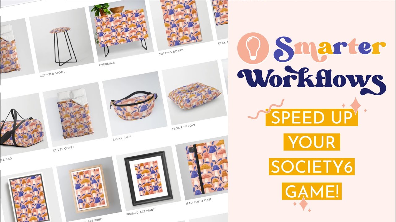 Society6 Hacks for Surface Pattern Design