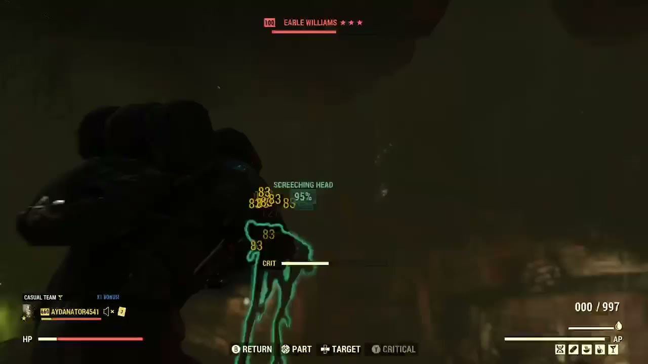 Fallout 76 - 35 Second WOLD RECORD Solo Colossal Problem with a 2* Q Faster Fire-rate Railway