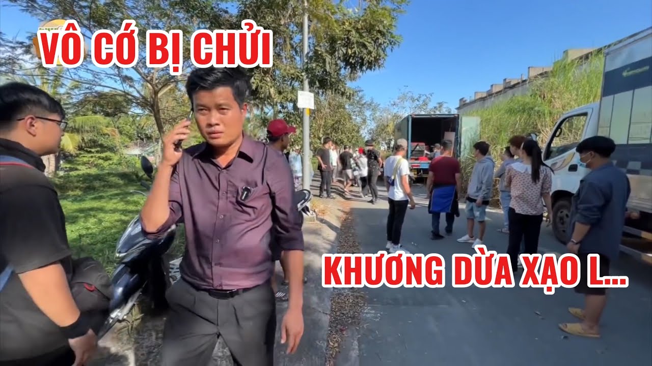 Đoàn phim Khương Dừa chuẩn bị quay thì vô cớ bị nhóm thanh niên say sỉn đến kiếm chuyện chửi bới…