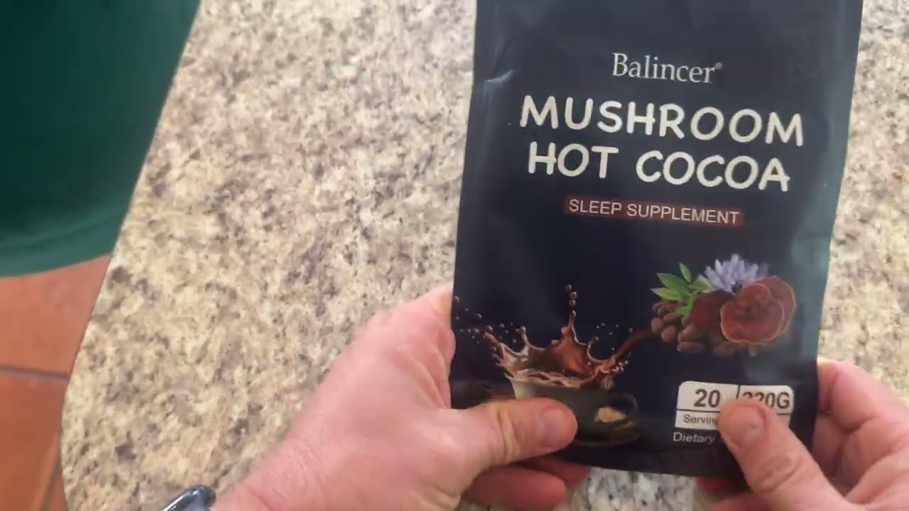 Горячий шоколад с мелатонином для хорошего сна! Balincer Mushroom Hot Cocoa