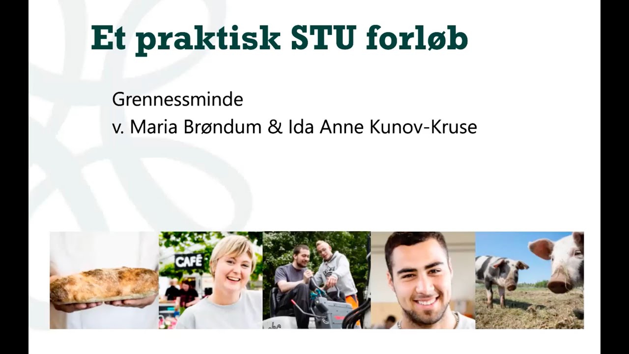 Praktisk STU forl&oslash;b - Ida Anne Kunov Kruse og Maria Br&oslash;ndum