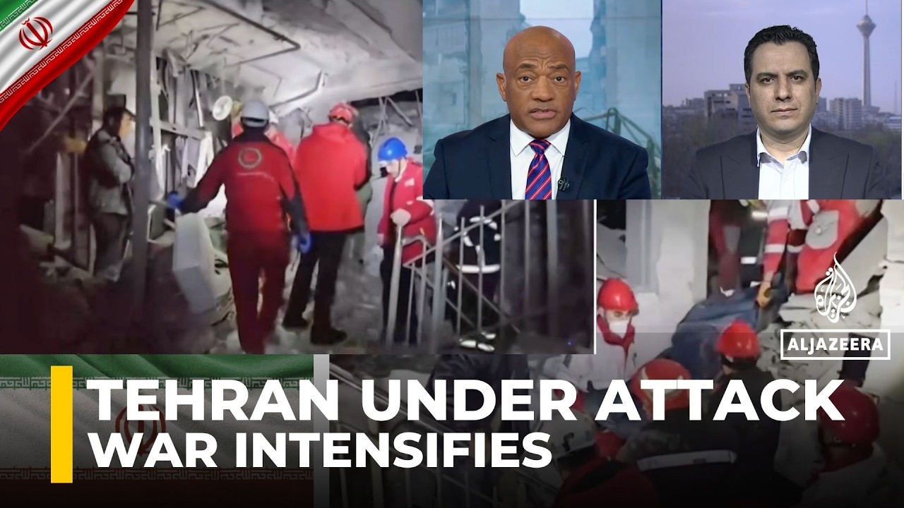 Israel launches airstrikes on Tehran as Iran warns of escalation.