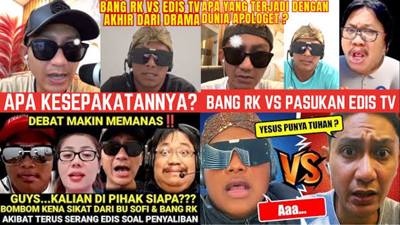 Edis TV vs RK, Pisi The King, MP, Dkk - Tanggapan Erben.