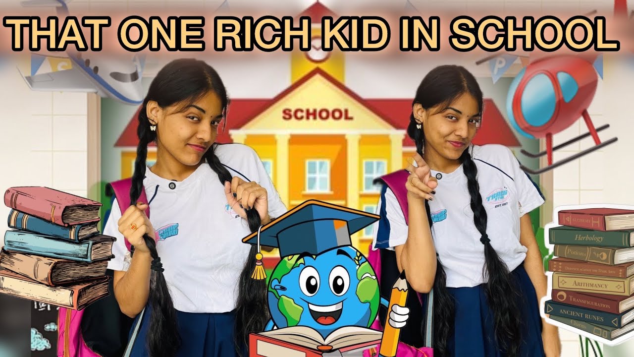 THAT ONE RICH KID IN SCHOOL #school #comedy #funny #school #teacher 
