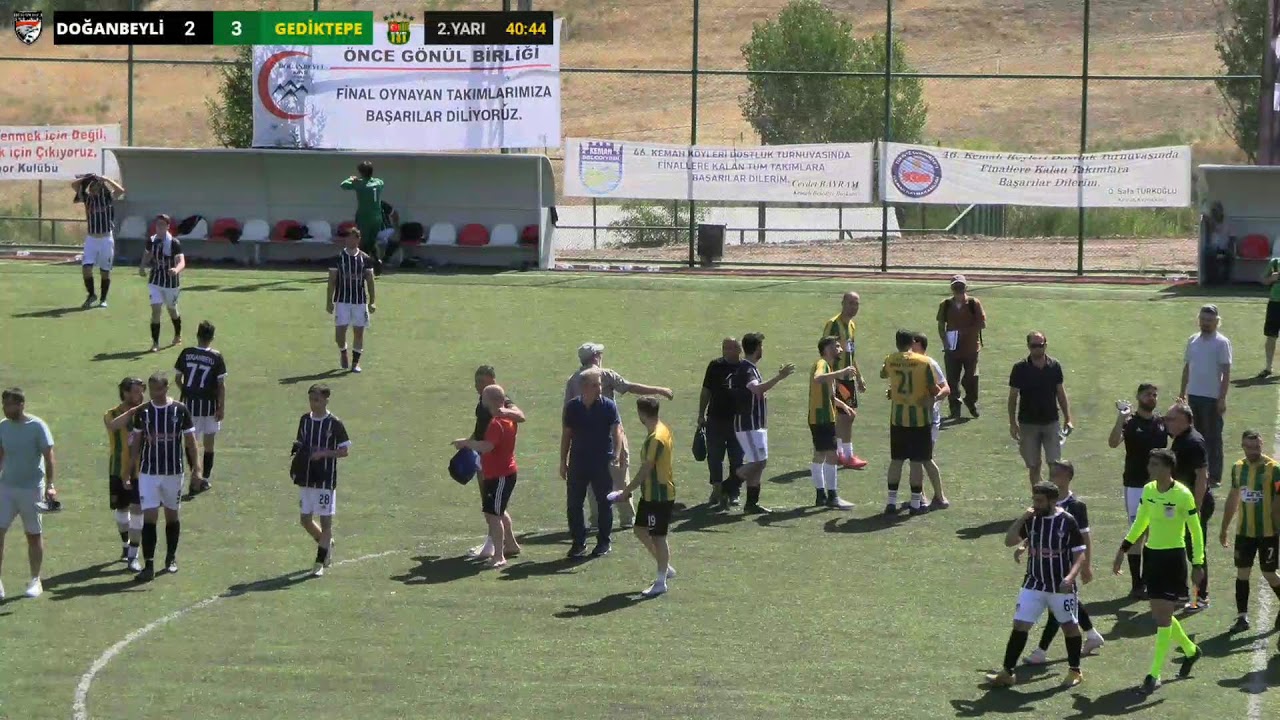 DOĞANBEYLİ - GEDİKTEPE 3.LÜK 4.LÜK MAÇI