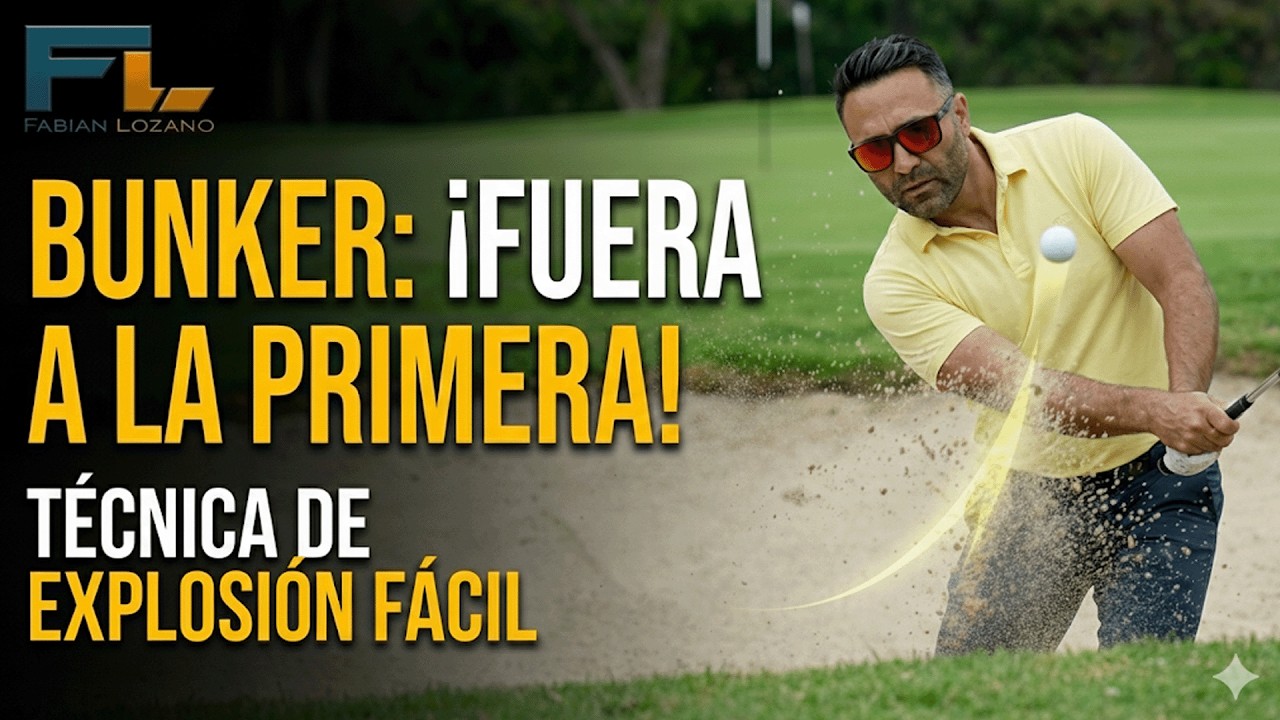 BUNKER SENCILLO⛳🏖️ Golpe de Golf desde Arena