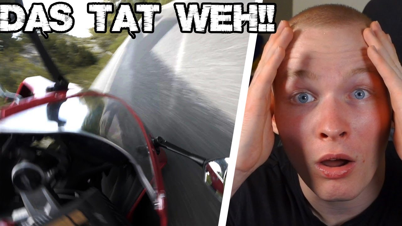 Heftige Motorrad Unf&auml;lle & MEINE schlimmsten Close Calls! 😱😳 | MotoPeer reagiert
