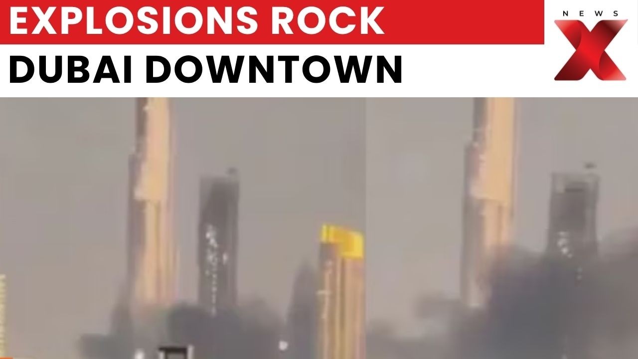 Dubai Security Alert: Explosions Rock Downtown, Air Defences Engage | NewsX