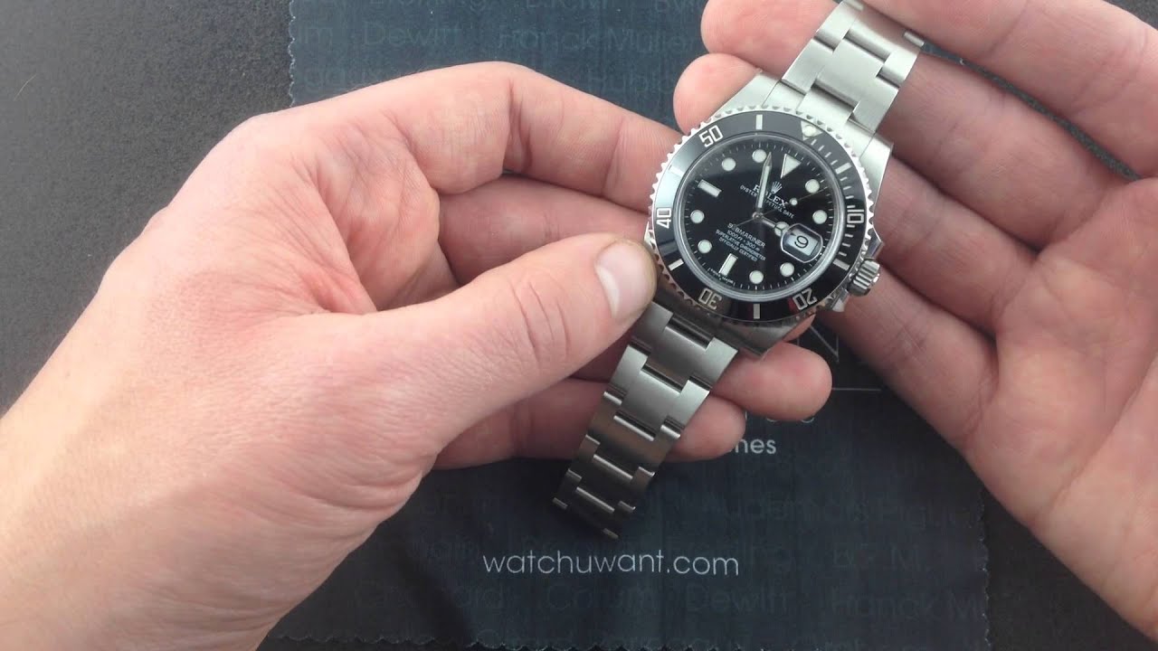 Rolex Oyster Perpetual Submariner 116610 Luxury Watch Review
