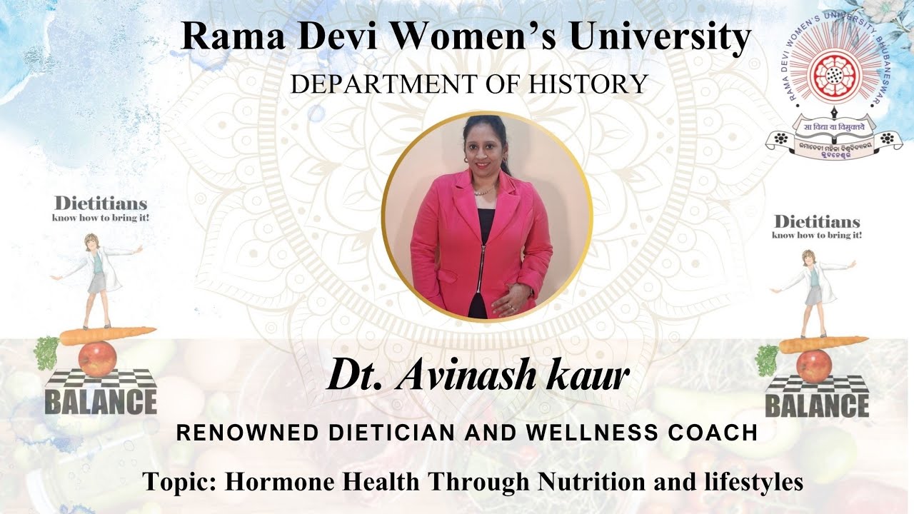 Hormone Health Through Nutrition & Lifestyle | Seminar by Dt. Avinash Kaur