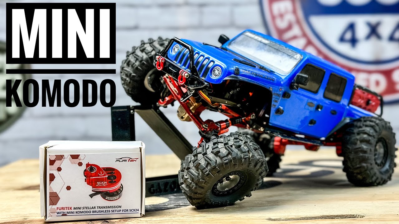 НОВЫЙ апгрейд бесщеточного двигателя Furitek MINI KOMODO SCX24 — установка, обзор, обход и многое...