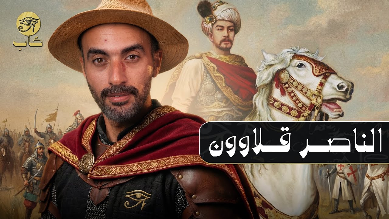 سيرة السلطان المصري الناصر قلاون  ، قاهر المغول والصليبين  #كاب 