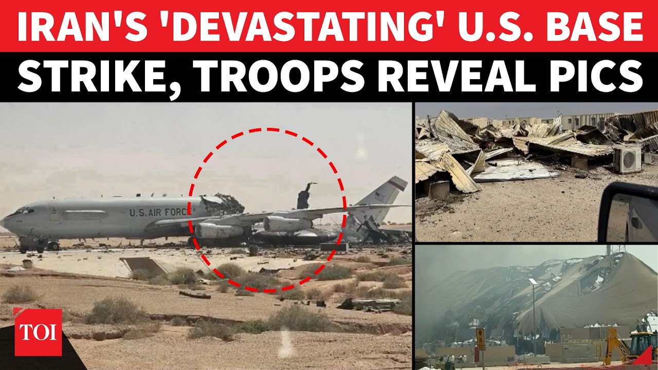 'GUTTED BY IRAN': Trump's Troops Expose Chilling U.S. Base Damage In Leaked Pics | Watch