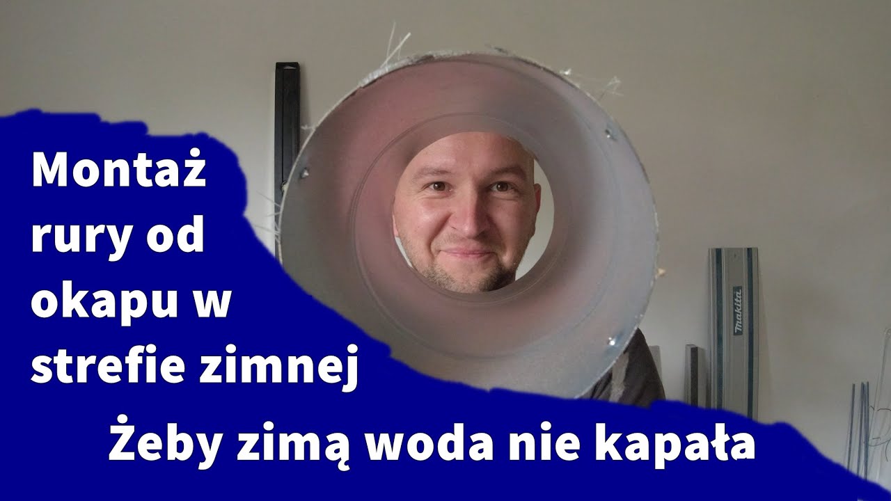 Montaż rury od okapu w strefie zimnej / zero kapiącej wody z okapu ZIMĄ! #okiemwykonawcy