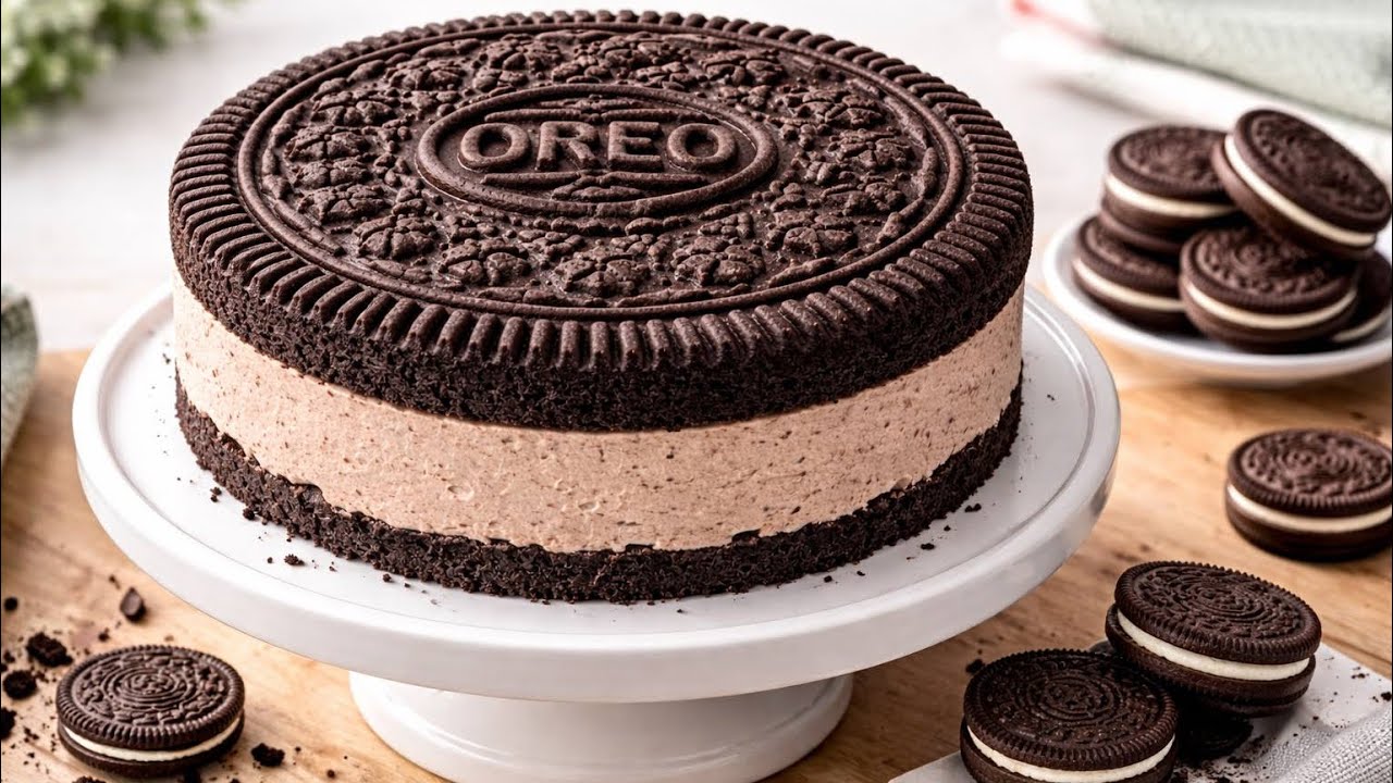 Riesiges Schoko-Oreo mit nur 3 Zutaten