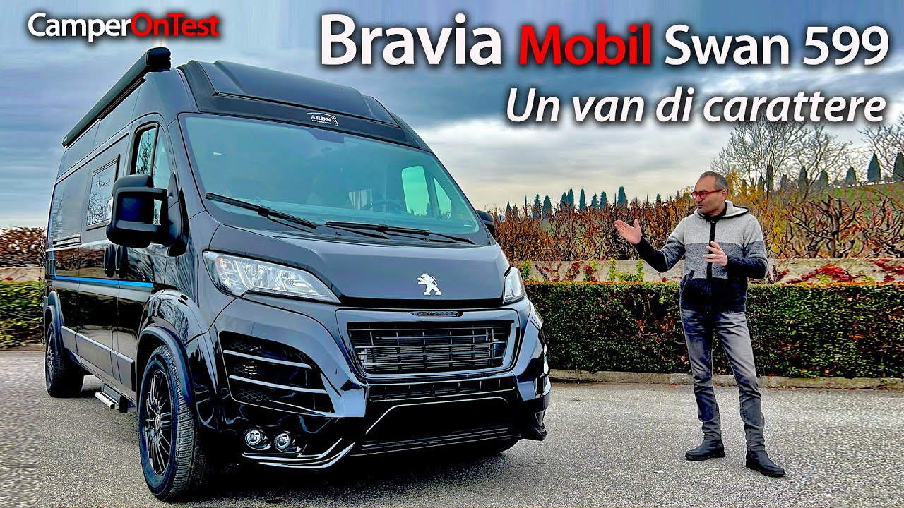 Bravia Mobil Swan 599: un van dal look inconfondibile e con un interno ben realizzato