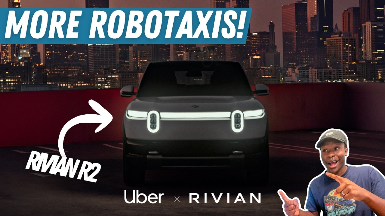 Rivian & Uber Teamed Up To Bring 50,000 Autonomous Robotaxis! Our Initial Reactions